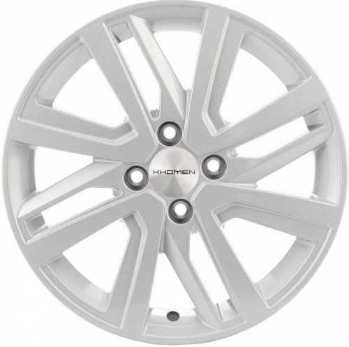 Диски Khomen Wheels KHW1609 (Xray) 6x16 4x100 ET41 dia 60,1 F-silver Россия - 1