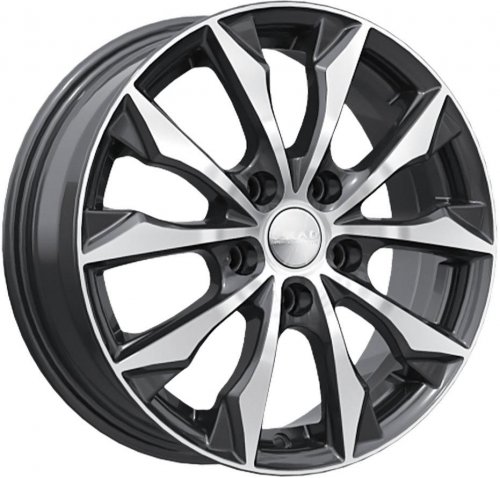 Диски СКАД Нагоя 6x16 4x100 ET41 dia 60,1 алмаз бархат - 1