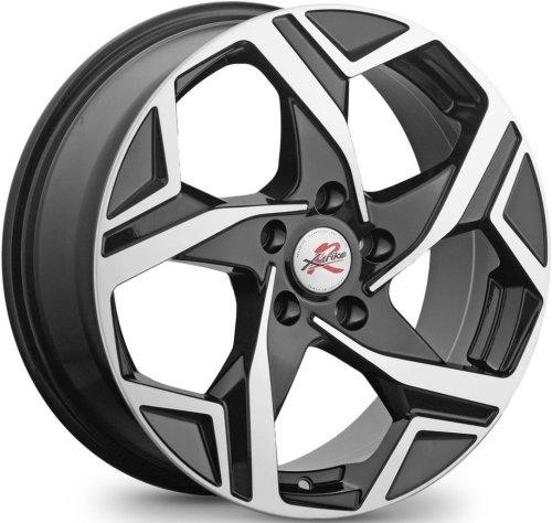 Диски X Trike RST R227 7x17 5x110 ET46 dia 63,4 BK/FP - 1