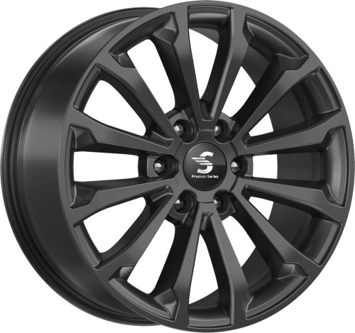 Диски K&K Premium Series КР006 (20_Pajero Sport) 8,5x20 6x139,7 ET33 dia 67,1 fury black - 1