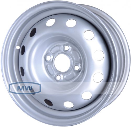 Диски Magnetto 14005 S AM Volkswagen 5,5x14 4x100 ET35 dia 57,1 silver - 1