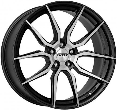 Диски Dotz Misano dark 7,5x17 5x112 ET40 dia 70,1 anthracite polished - 1