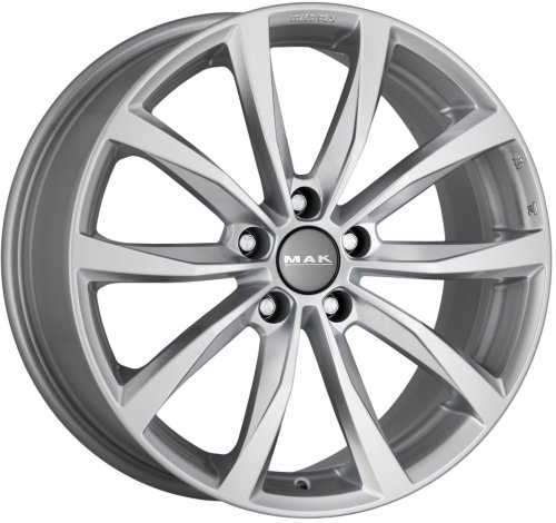 Диски MAK Wolf 8x18 5x112 ET44 dia 57,1 silver - 1