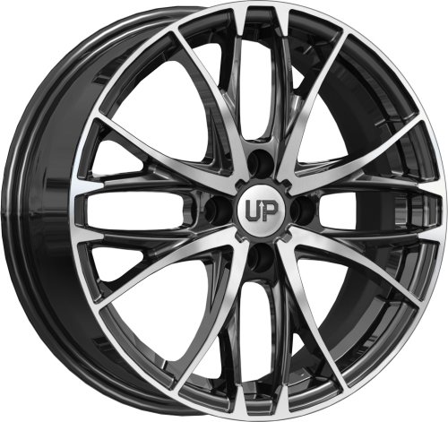 Диски Wheels UP Up111 6x16 4x100 ET37 dia 60,1 new diamond - 1