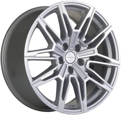 Диски Khomen Wheels ORG1904 (3/4/5/6 series) 8,5x19 5x112 ET30 dia 66,6 brilliant silver-FP Россия - 1