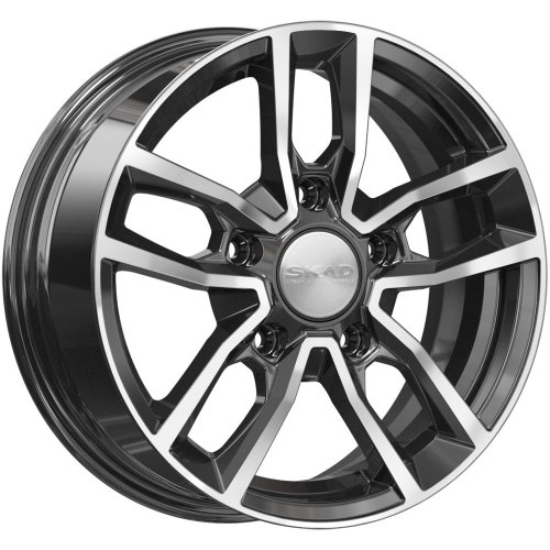 Диски Скад Вайсхорн 6,5x16 5x139,7 ET40 dia 98,1 алмаз черный Россия - 1
