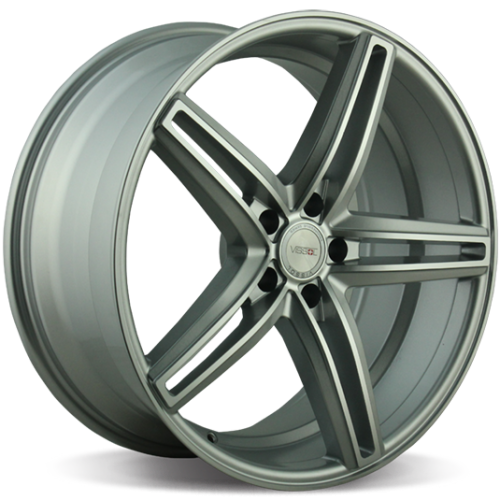 Диски Vissol V-015 9x20 5x112 ET32 dia 66,6 silver polished - 1