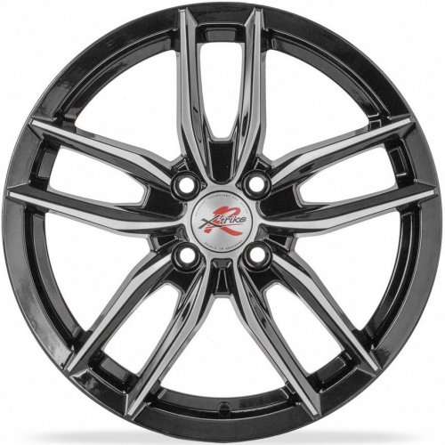 Диски X Trike RST R076 6x16 4x100 ET48 dia 60,1 BK/FP - 1