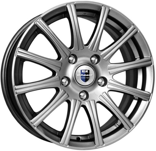 Диски K&K Сиеста 5,5x14 4x100 ET46 dia 54,1 дарк платинум Россия - 1