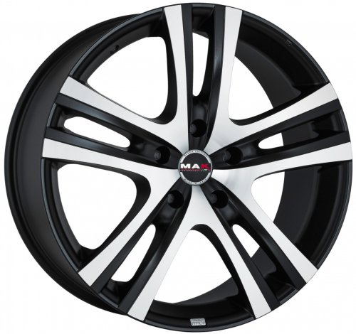 Диски MAK Aria 9,5x20 5x150 ET53 dia 110,5 ice black - 1