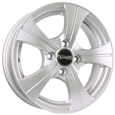 Диски TechLine 410 5,5x14 4x100 ET43 dia 67,1 S Россия - 1