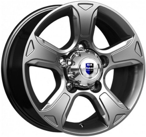 Диски K&K Атлант 7x16 5x139,7 ET35 dia 98,5 дарк платинум Россия - 1