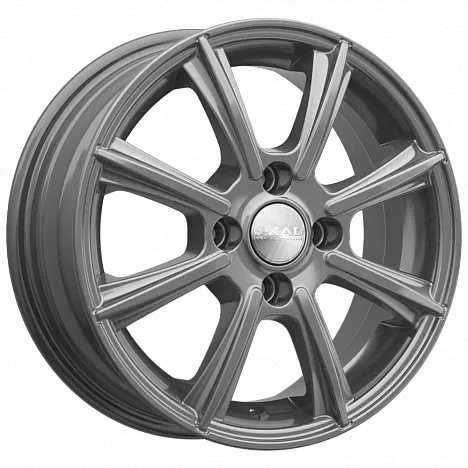 Диски Скад Монако 5,5x14 4x100 ET43 dia 67,1 графит Россия - 1