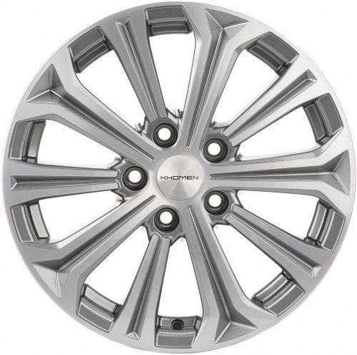 Диски Khomen Wheels KHW1610 (Astra) 6.5x16 5x115 ET41 dia 70.2 gray-FP - 1