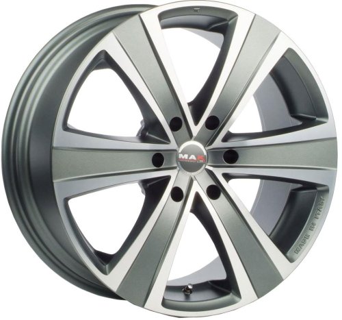 Диски MAK Fuoco 6 7,5x17 6x114,3 ET30 dia 66,1 ice titan - 1