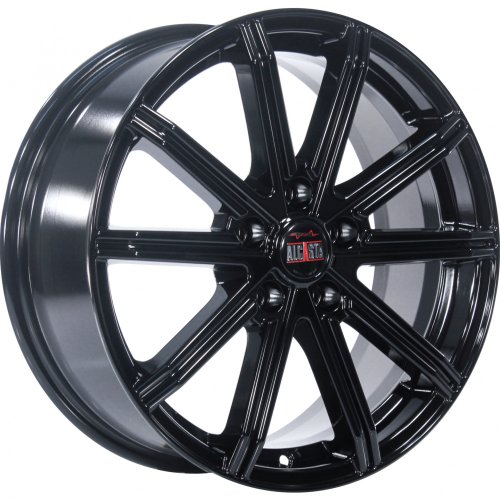 Диски Alcasta M64 7x17 5x112 ET45 dia 57,1 Black - 1