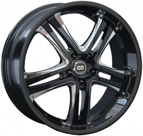 Диски Enkei Tuning SH53 7,5x18 5x114,3 ET42 dia 72,6 BK+CH - 1