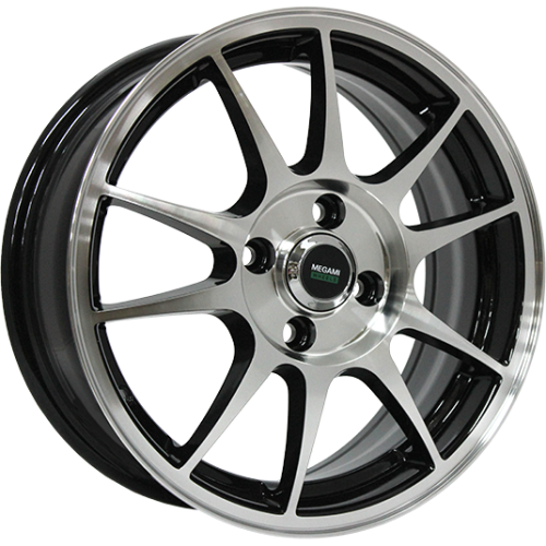 Диски Megami MGM-5 6x14 4x100 ET49 dia 56,6 BKF - 1