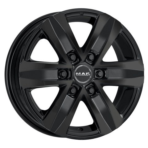 Диски MAK Stone 6 8x18 6x114,3 ET30 dia 66,1 gloss black - 1