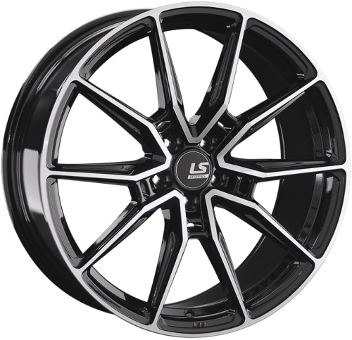 Диски LS FlowForming RC58 8,5x20 5x108 ET30 dia 65,1 BKF - 1