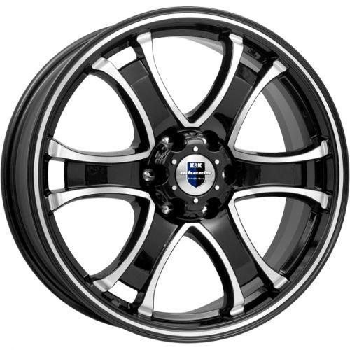 Диски K&K Балеар 7,5x18 6x127 ET38 dia 77,9 алмаз черный Россия - 1