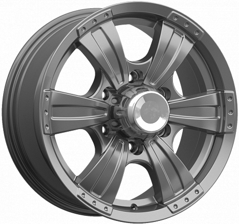 Диски Скад Рейнджер 7x16 6x139,7 ET15 dia 109,7 графит Россия - 1