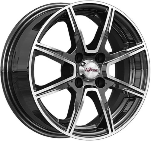 Диски iFree Майами лайт 5,5x14 4x100 ET40 dia 60,1 блэк джек - 1
