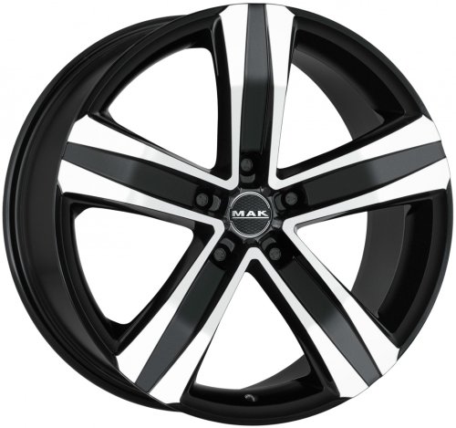 Диски MAK Stone 5 T 8,5x20 5x127 ET35 dia 71,6 black mirror - 1