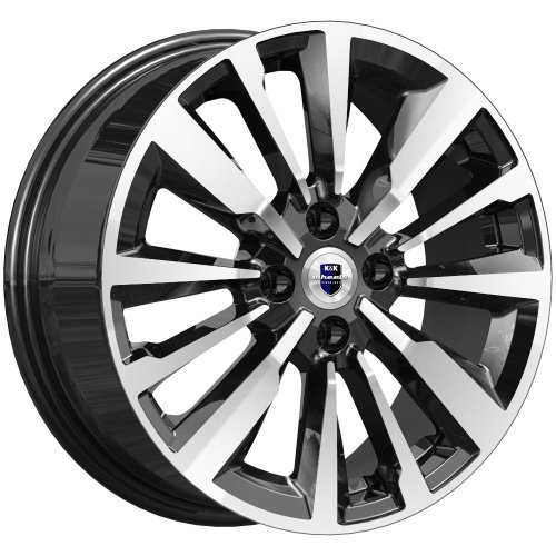 Диски K&K Эрман 6,5x16 4x100 ET50 dia 60,1 алмаз черный - 1