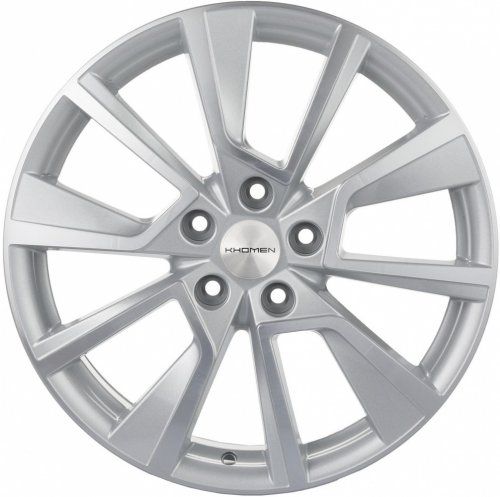 Диски Khomen Wheels KHW1802 (Kodiaq) 7x18 5x112 ET43 dia 57,1 F-silver-FP - 1