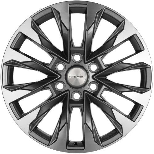 Диски Khomen Wheels 2010 8x20 6x139,7 ET38 dia 67,1 GRF - 1