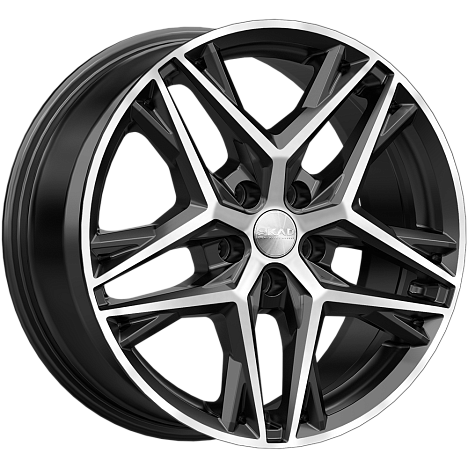 Диски Скад Челси 8x18 5x112 ET39 dia 66,6 алмаз бархат новый - 1