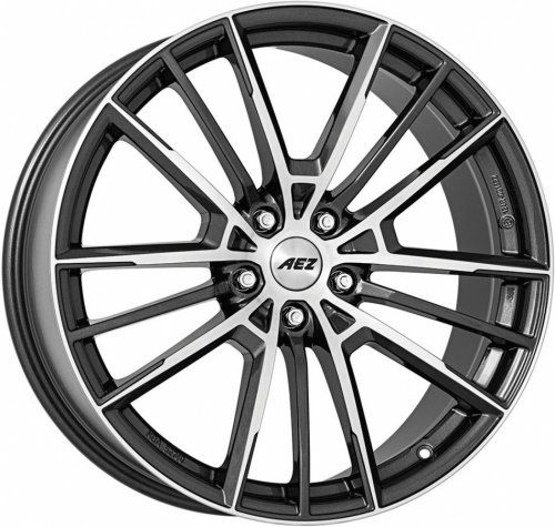 Диски AEZ Kaiman dark 8x18 5x108 ET40 dia 70,1 anthracite polished - 1