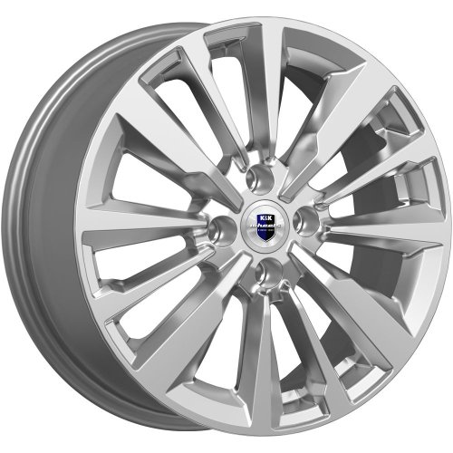 Диски K&K Эрман 6,5x16 4x100 ET40 dia 67,1 дарк платинум - 1