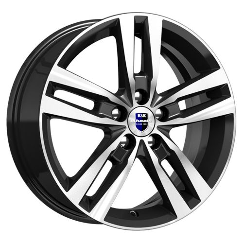 Диски K&K Rassvet 6,5x16 5x108 ET50 dia 63,3 алмаз черный SK - 1