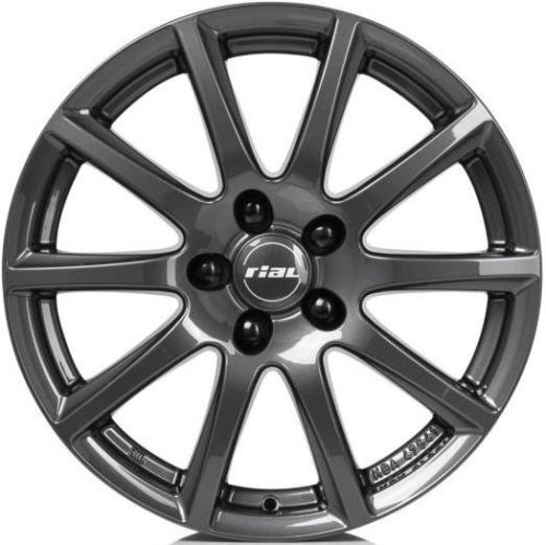 Диски Rial Milano 6,5x15 5x114,3 ET45 dia 70,1 titanium - 1