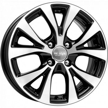 Диски K&K Original Series Hyundai (КС685) 6x15 4x100 ET48 dia 54,1 алмаз черный Россия - 1