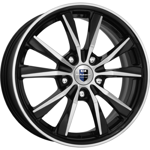 Диски K&K Спайдер 6,5x16 5x108 ET50 dia 63,3 алмаз черный Россия - 1