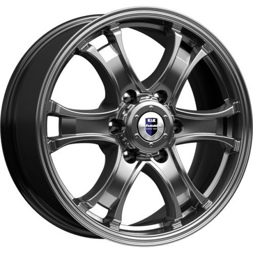 Диски K&K Балеар 7,5x18 6x139,7 ET25 dia 106,1 дарк платинум Россия - 1