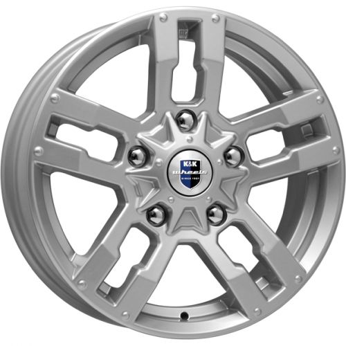 Диски K&K Штокман 6x16 5x139,7 ET40 dia 98 сильвер Россия - 1