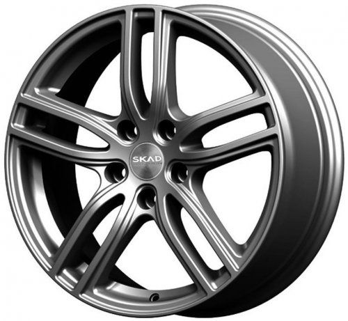 Диски Скад Брайтон 7x17 5x108 ET50 dia 65,1 графит Россия - 1