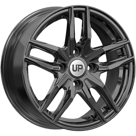 Диски Wheels UP Up125 6x15 4x108 ET23 dia 65,1 new black - 1