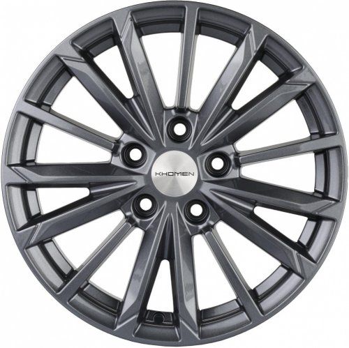 Диски Khomen Wheels KHW1611 (Mazda 3) 6,5x16 5x114,3 ET45 dia 67,1 gray Россия - 1