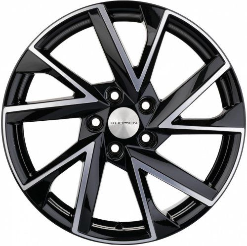 Диски Khomen Wheels KHW1714 (Kodiaq) 7x17 5x112 ET40 dia 57,1 black-FP - 1