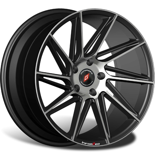 Диски Inforged IFG26-L 8,5x19 5x112 ET32 dia 66,6 black machined - 1