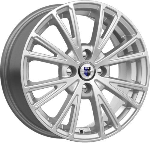 Диски K&K Меандр 6x15 4x100 ET46 dia 54,1 silver Россия - 1