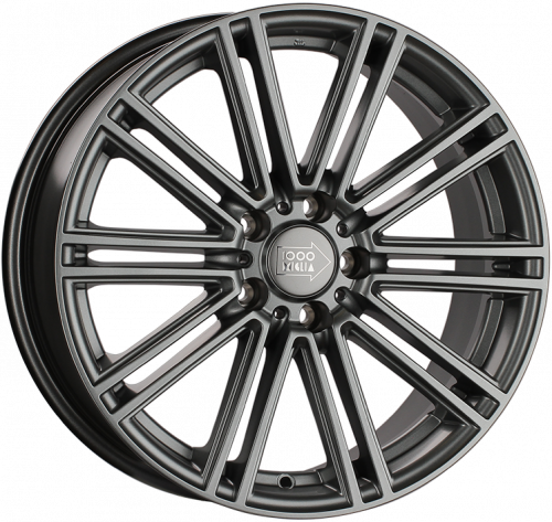 Диски 1000 Miglia MM1005 7.5x17 5x114.3 ET40 dia 67.1 matt anthracite - 1