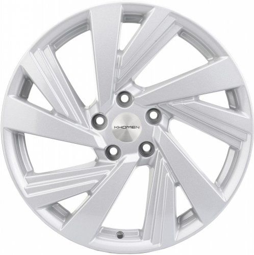 Диски Khomen Wheels KHW1801 (Tiguan/Kodiaq) 7,5x18 5x112 ET43 dia 57,1 F-silver - 1