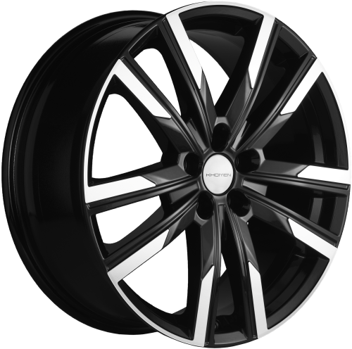 Диски Khomen Wheels KHW1905 (GAC GS8) 7,5x19 5x120 ET41 dia 59,5 black-FP - 1