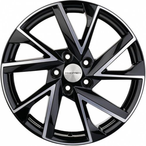 Диски Khomen Wheels KHW1714 (Karog) 7x17 5x112 ET45 dia 57,1 black-FP Россия - 1